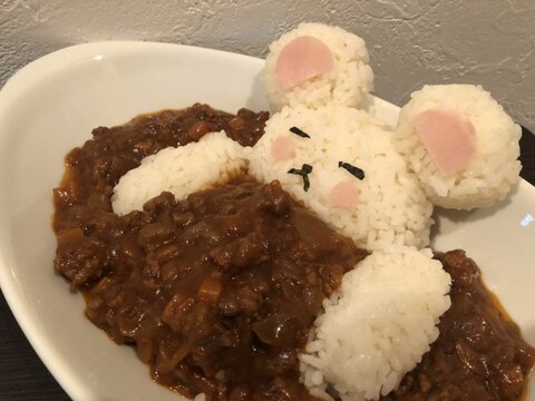 野菜ジュースで作るキーマカレー